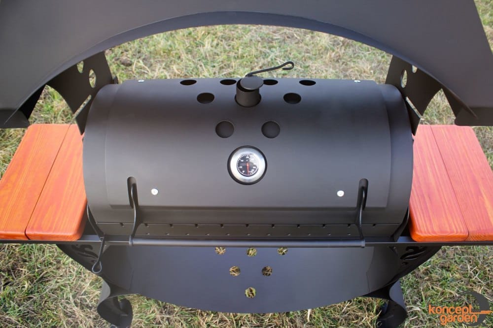 Мангал-коптильня МК-7