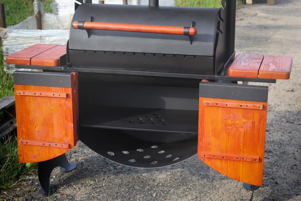 Мангал-коптильня мк-8д