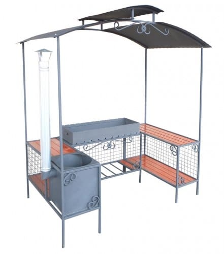 Мангал-беседка СМ-27П