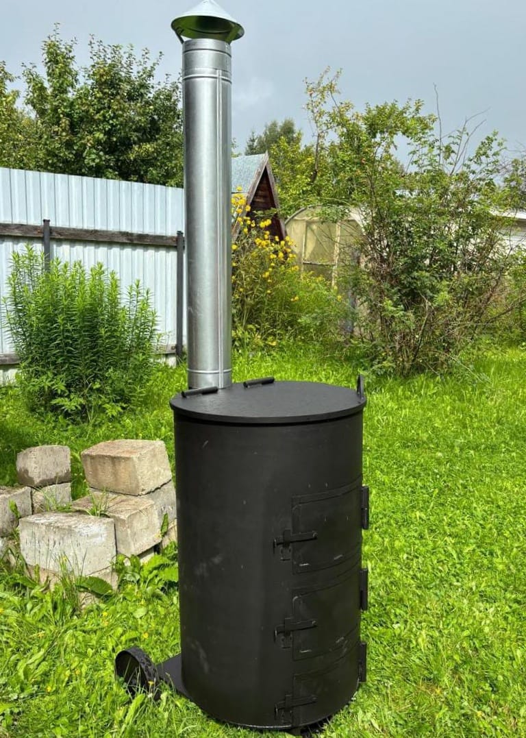 Печь для сжигания мусора "МаУгли" К 240 4 мм (Pionehr)