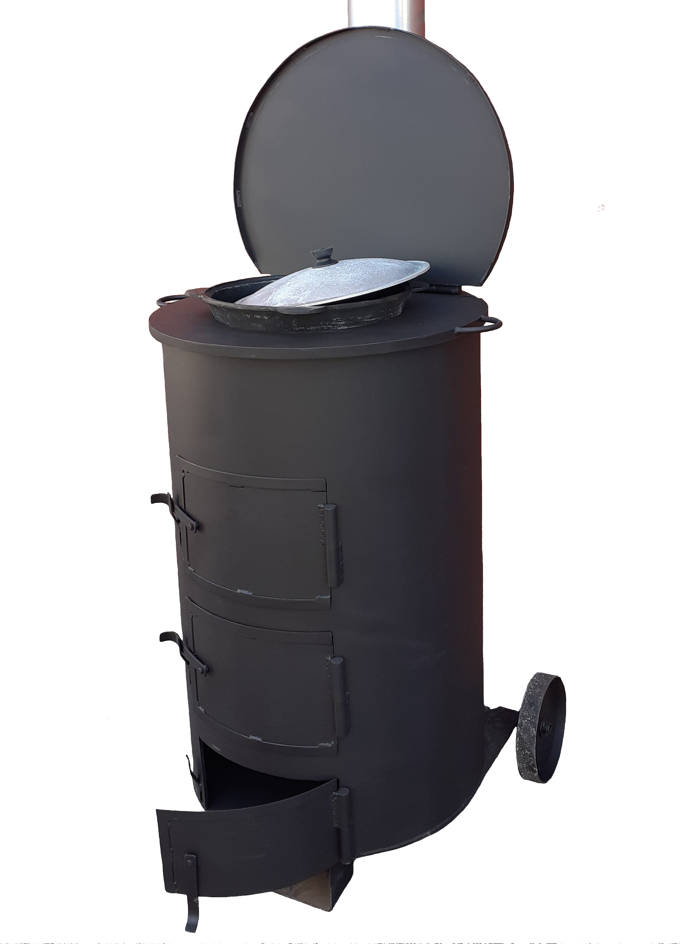 Печь для сжигания мусора "МаУгли" К 240 4 мм (Pionehr)