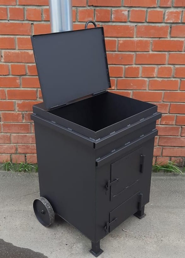 Печь для сжигания мусора "Уголек 270" (4мм) (Pionehr)