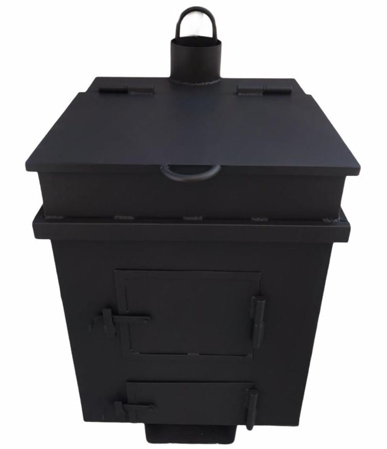 Печь для сжигания мусора "Уголек 270" (4мм) (Pionehr)