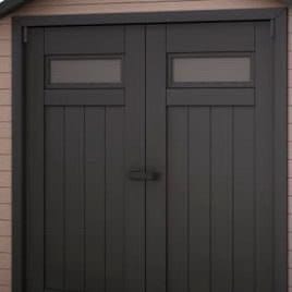 Хозблок из ДПК Fusion 757