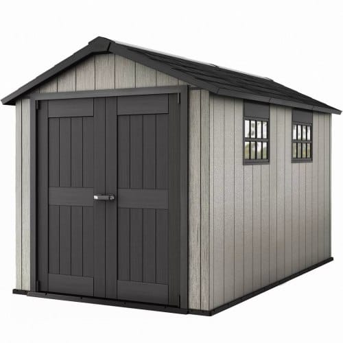 Пластиковый хозблок с ДПК Oakland 7511 цвет серый