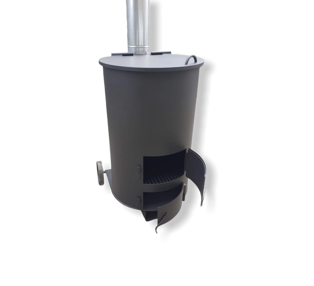 Печь-бочка для мусора УСМ-130, 3 мм (Pionehr)