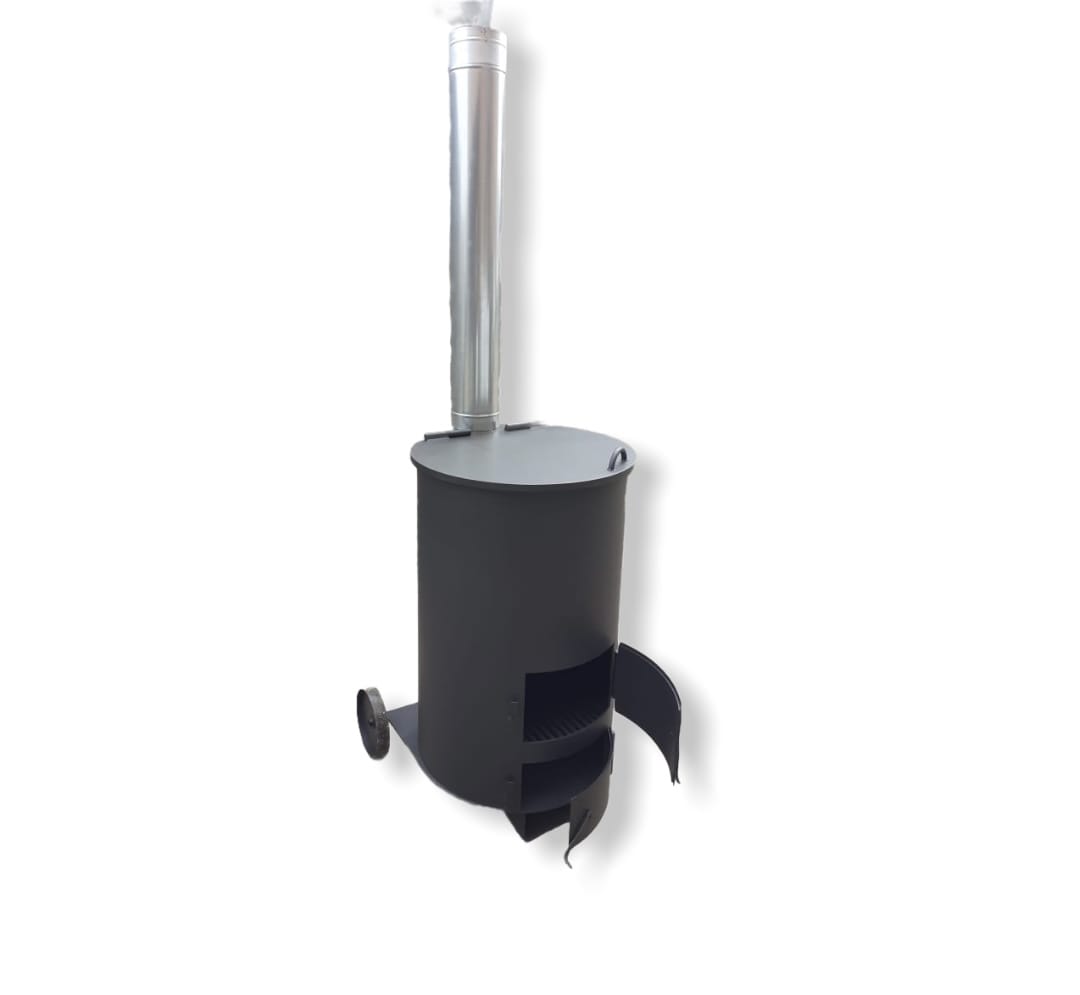 Печь-бочка для мусора УСМ-130, 3 мм (Pionehr)