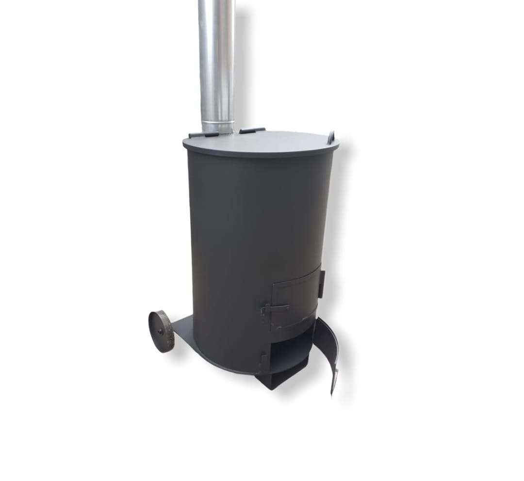 Печь-бочка для мусора УСМ-130, 3 мм (Pionehr)