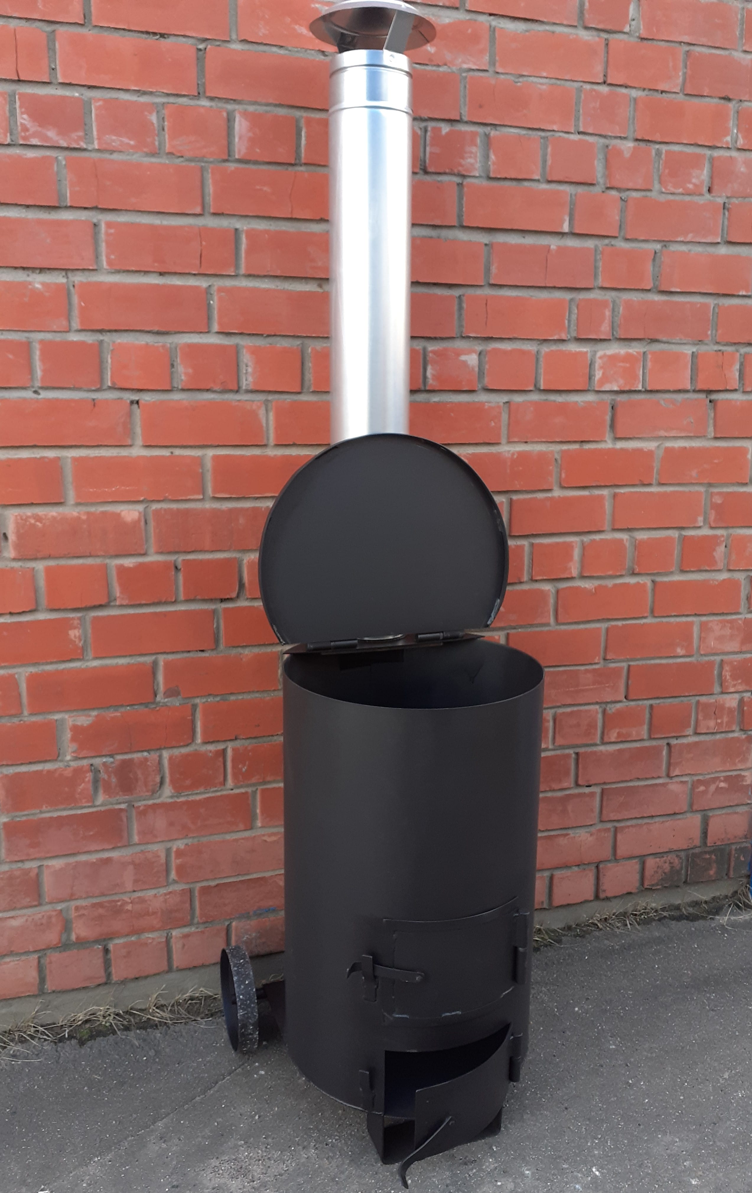 Мусоросжигатель садовый УСМ-130, 4 мм (Pionehr)