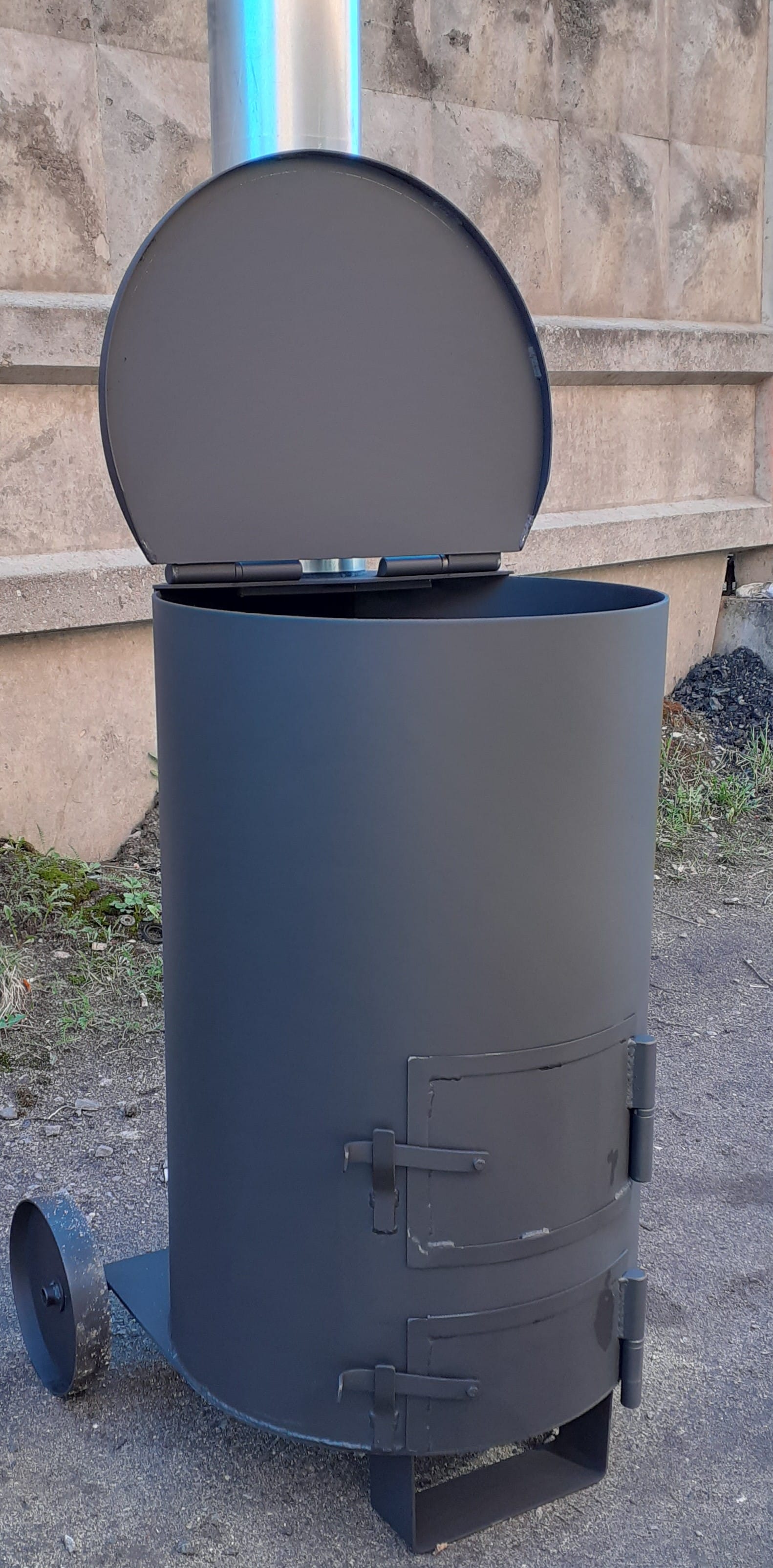 Мусоросжигатель садовый УСМ-130, 4 мм (Pionehr)