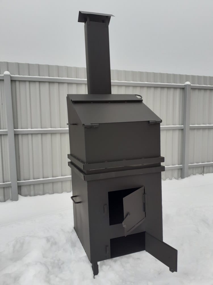 Печь для сжигания садового мусора "Уголек" супер (Pionehr)