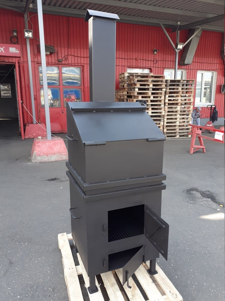 Печь для сжигания садового мусора "Уголек" супер (Pionehr)