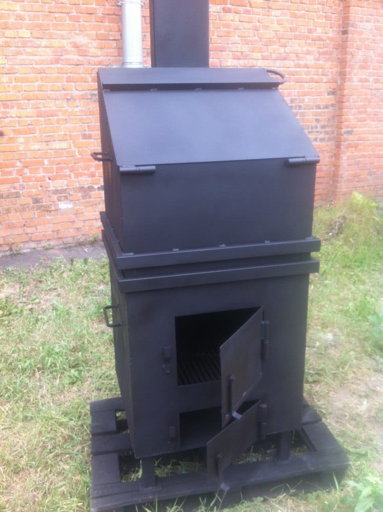 Печь для сжигания садового мусора "Уголек" супер (Pionehr)