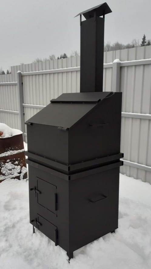 Печь для сжигания садового мусора "Уголек" супер (Pionehr)