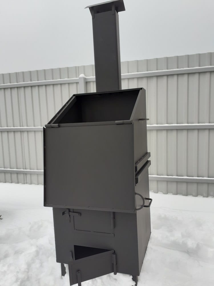 Печь для сжигания садового мусора "Уголек" супер (Pionehr)