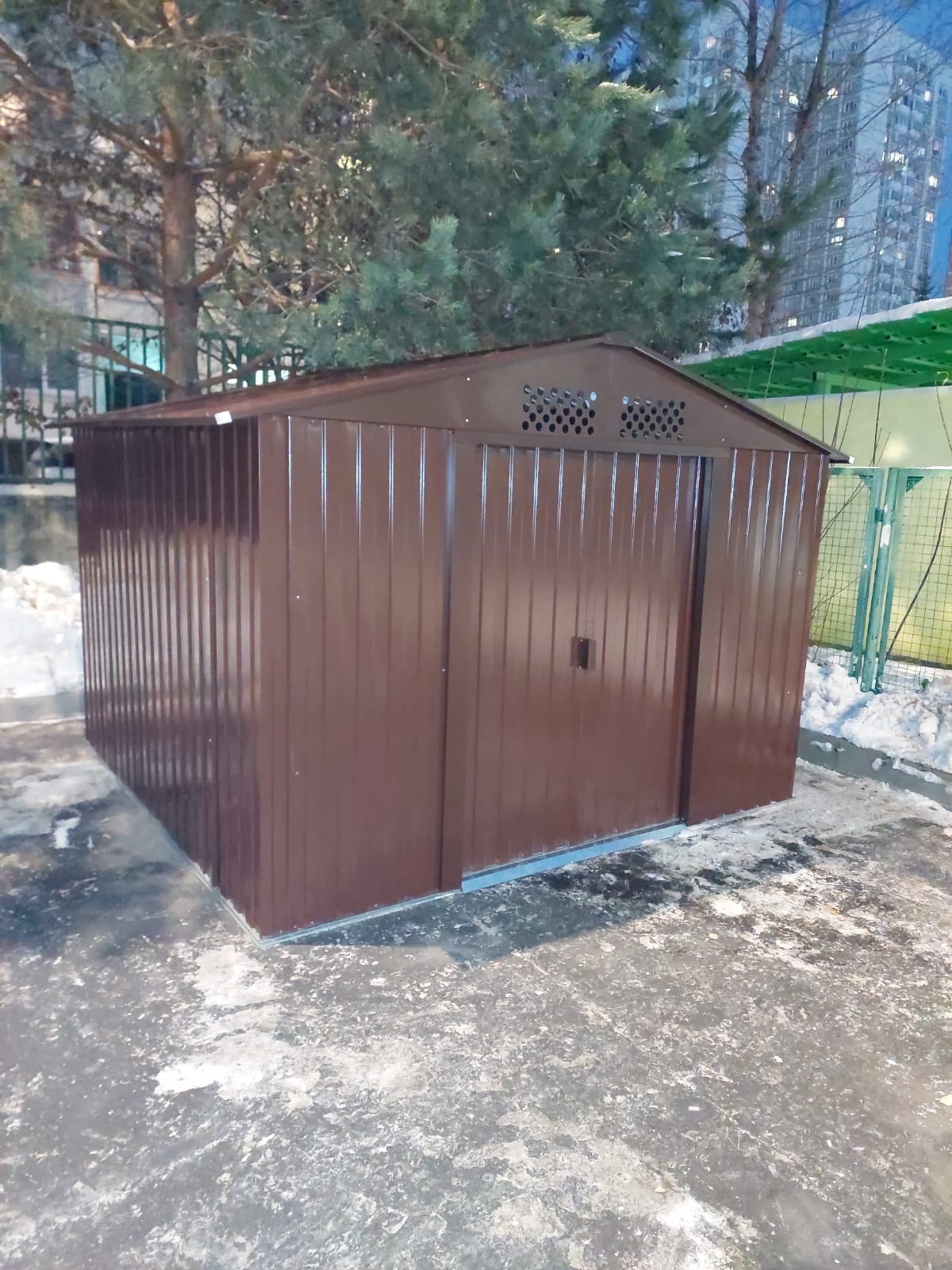 Металлический сарай "Арчер D"