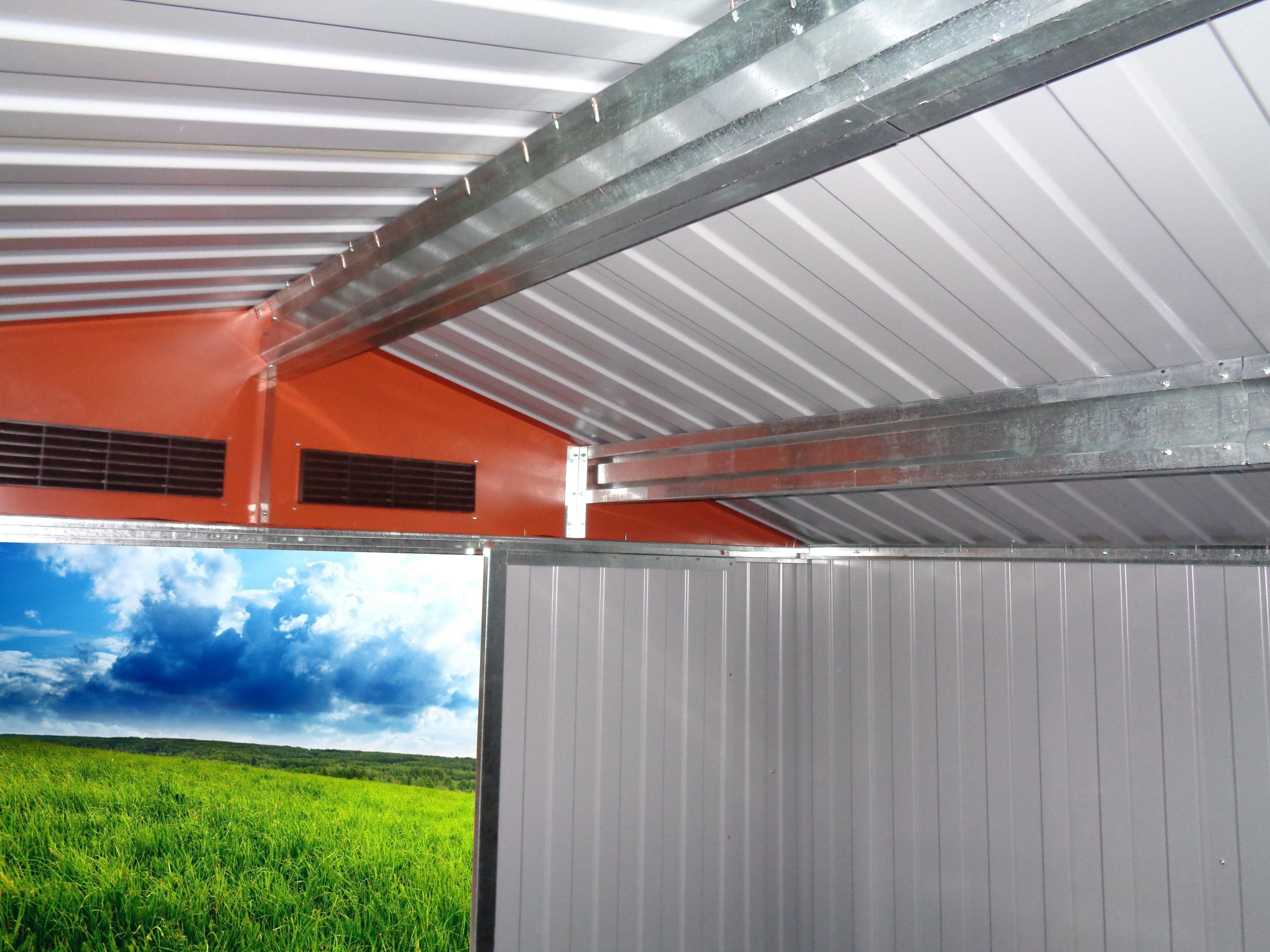 Металлический сарай "Арчер D"