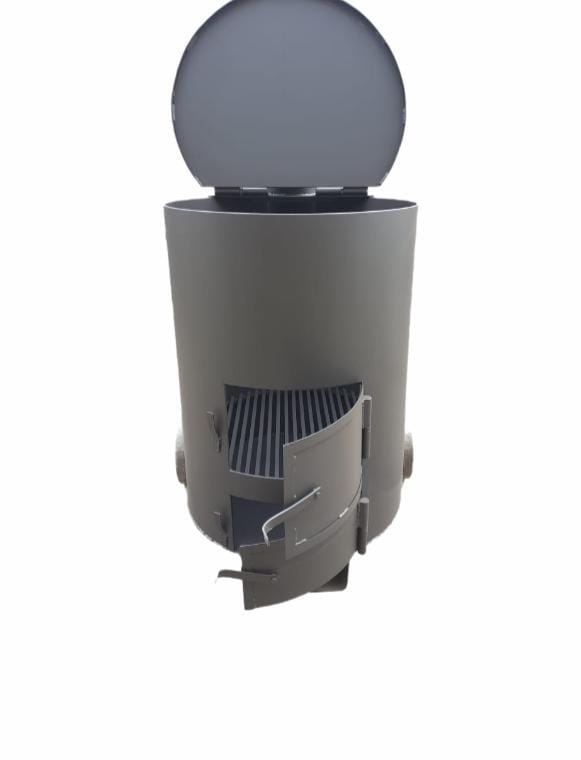 Печь - бочка для сжигания мусора "Золушка" 1 (5мм) (Pionehr)