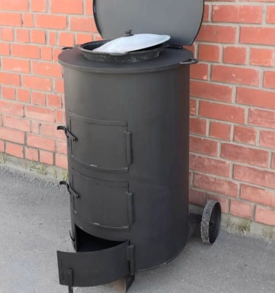 Универсальная садовая печь "МаУгли" 5мм (Pionehr)