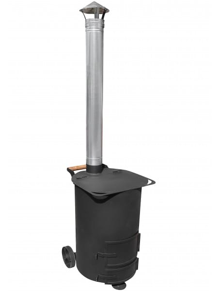 Печь для сжигания мусора СМ-70, 160л