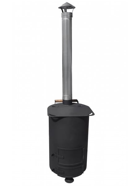 Печь для сжигания мусора СМ-70, 160л