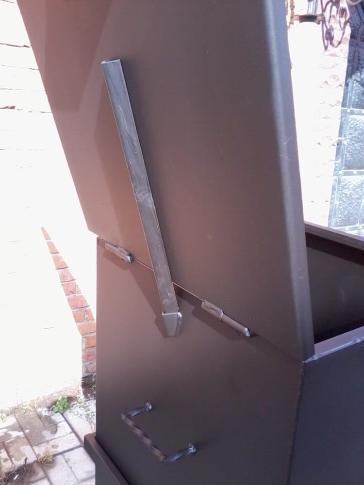 Печь для сжигания садового мусора "Уголек 450" разборная (сталь 3 мм). (Pionehr)