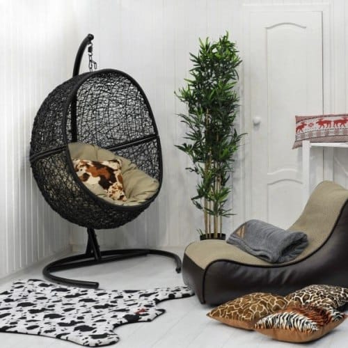 Подвесное кресло Lunar Black