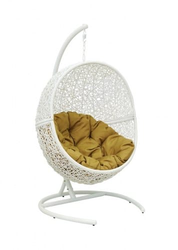 Подвесное кресло Lunar White