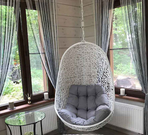 Подвесное кресло EASY WHITE