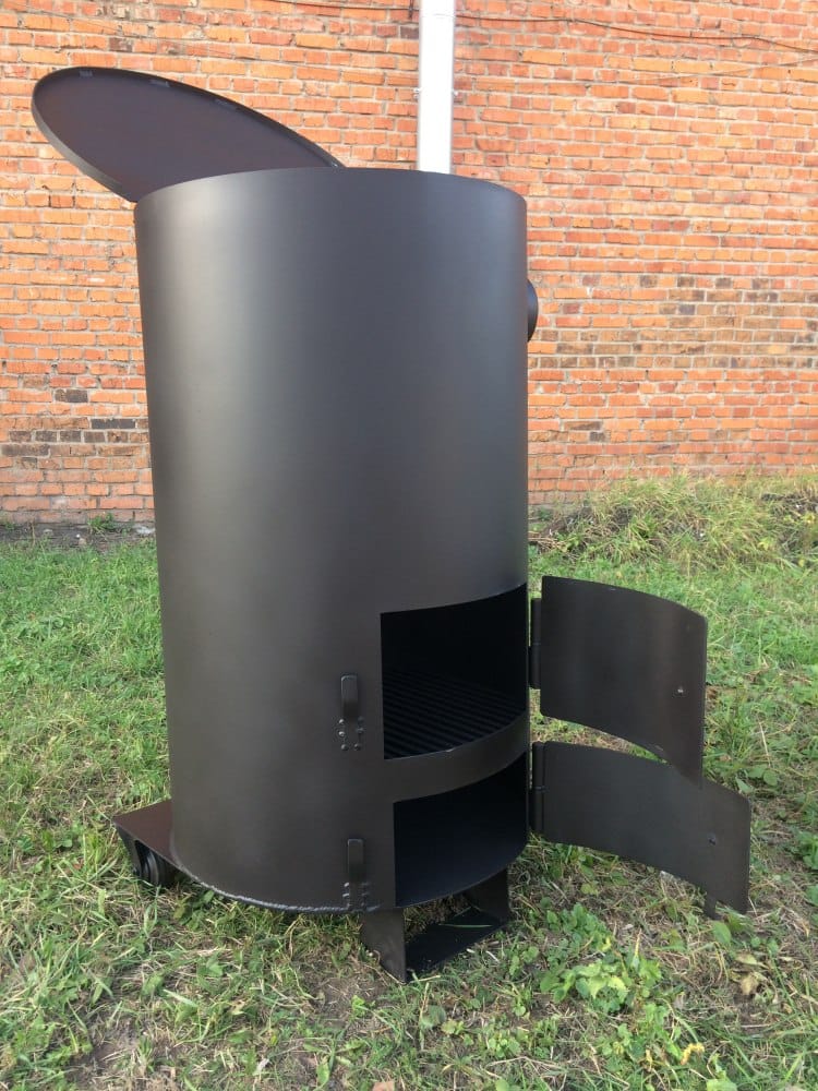 Печь для сжигания мусора "Смуглянка-эко" (Pionehr)