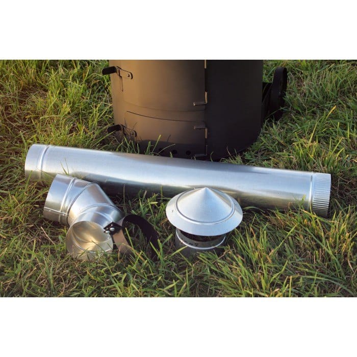 Труба дымохода оцинкованная