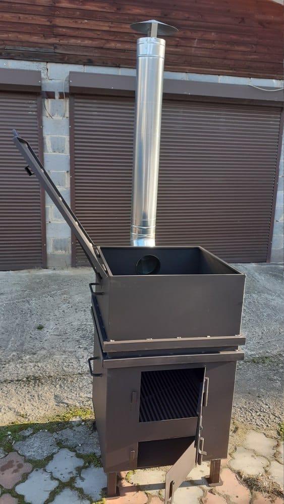 Печь для сжигания садового мусора "Уголек" Плюс (Pionehr)