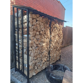 Уличная дровница КУБ 2+2 (Pionehr)