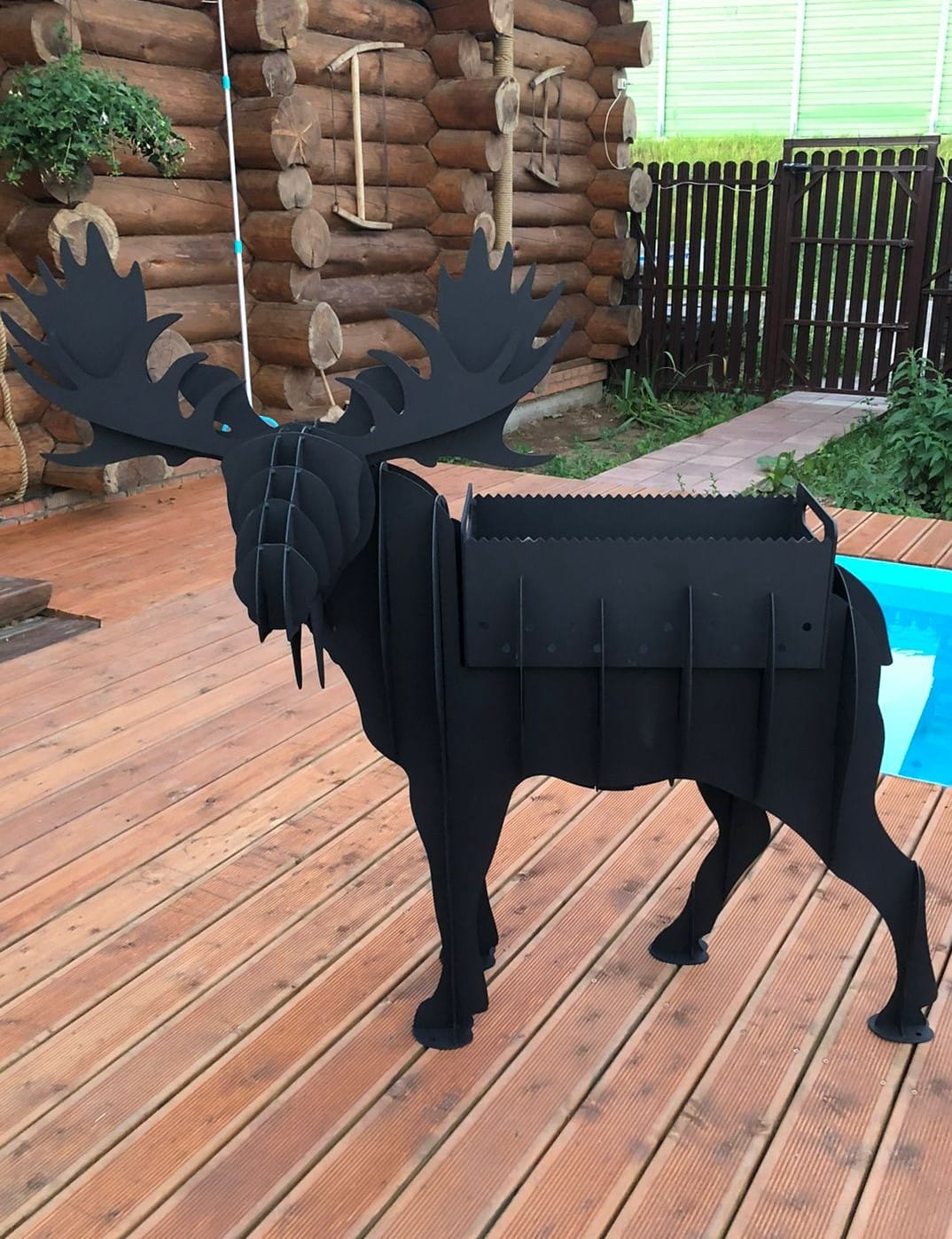 Мангал 3D разборный " Лось "