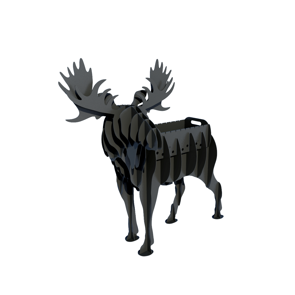 Мангал 3D разборный " Лось "