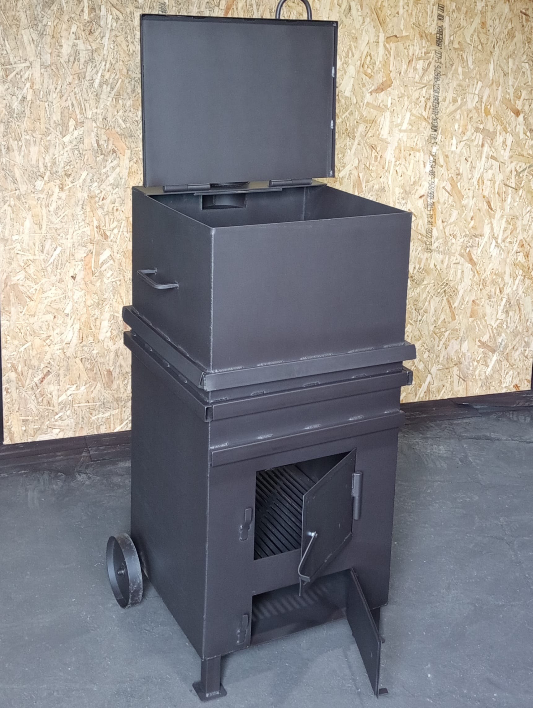 Мусоросжигательная печь - контейнер "Уголек" 370 (Pionehr)