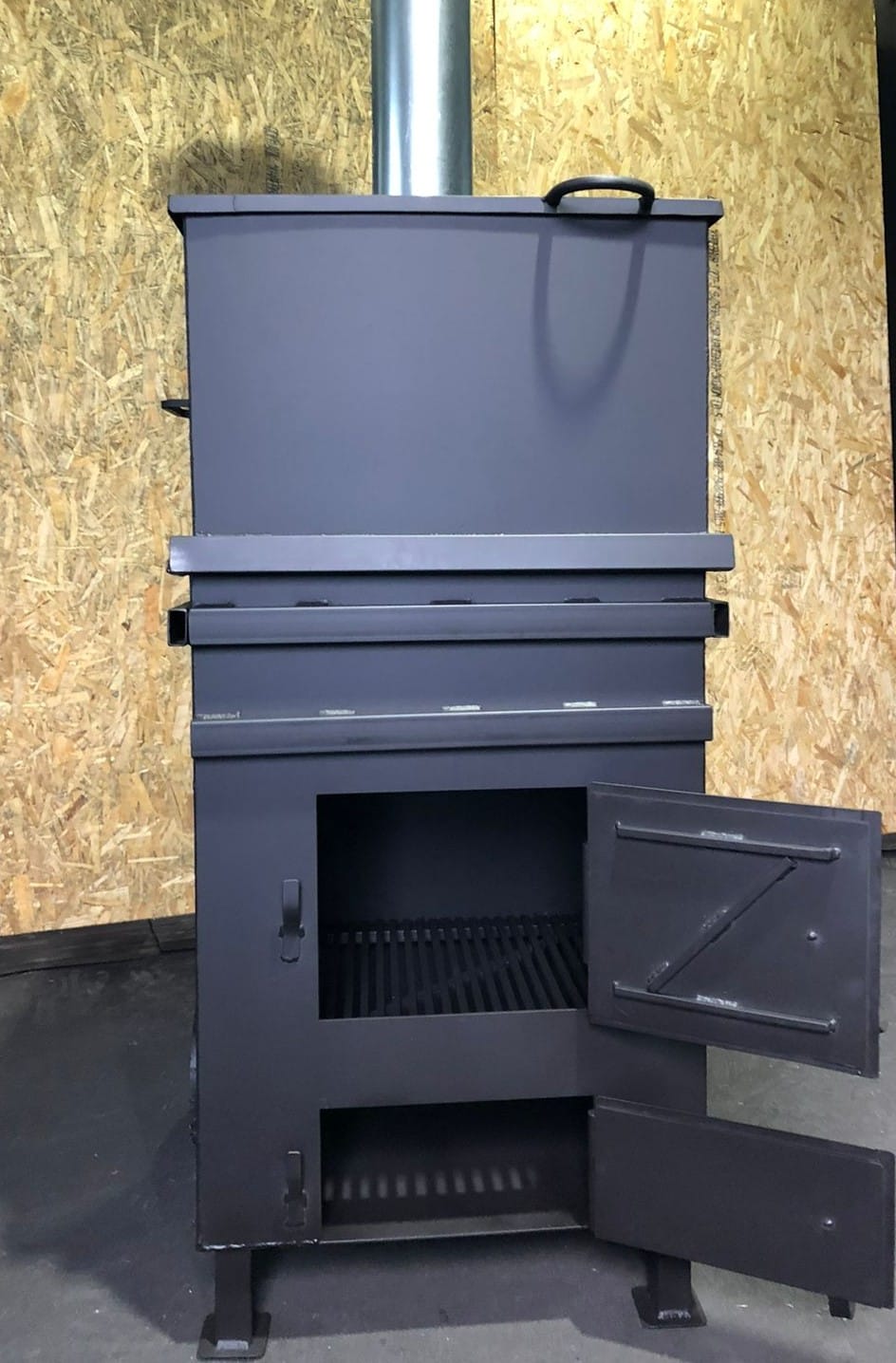 Мусоросжигательная печь - контейнер "Уголек" 370 (Pionehr)