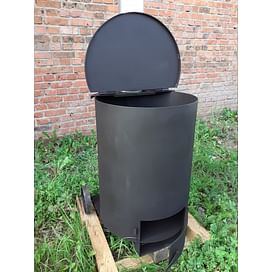 Печь бочка для сжигания мусора усм-200 (2 мм) (Pionehr)