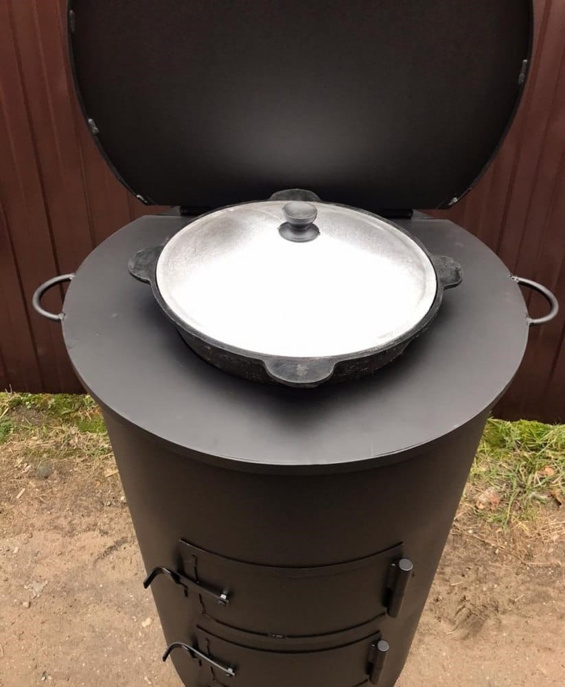 Плита под казан для мусоросжигательной печи (круглая)