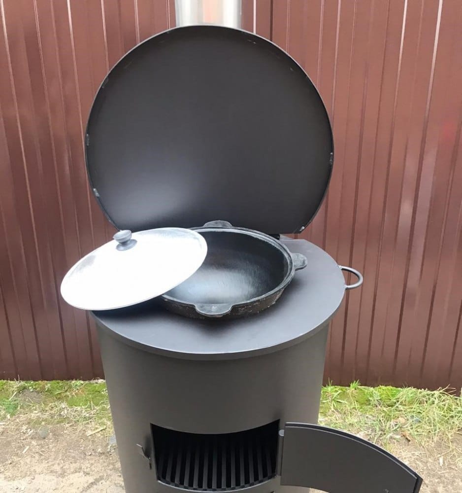 Плита под казан для мусоросжигательной печи (круглая)