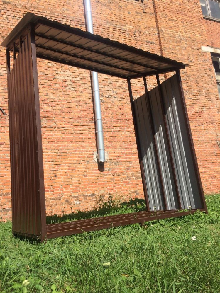 Большая дровница Куб-5 (Pionehr)