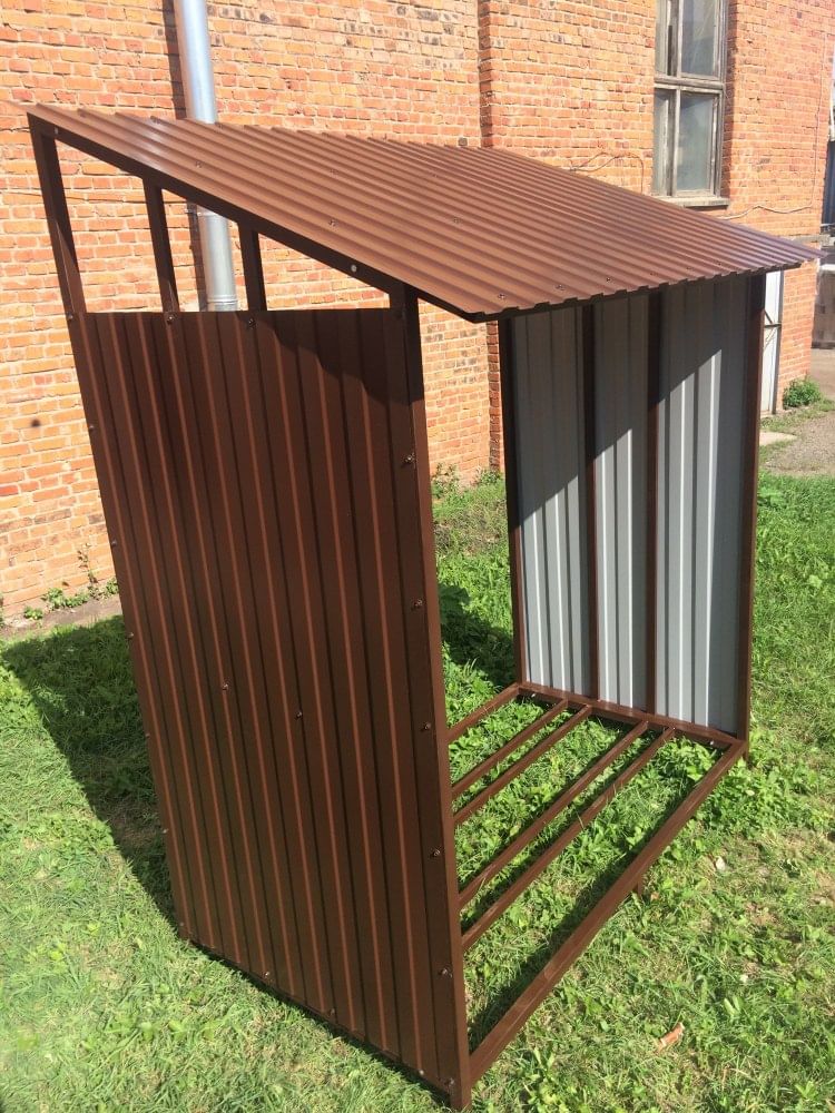 Большая дровница Куб-5 (Pionehr)