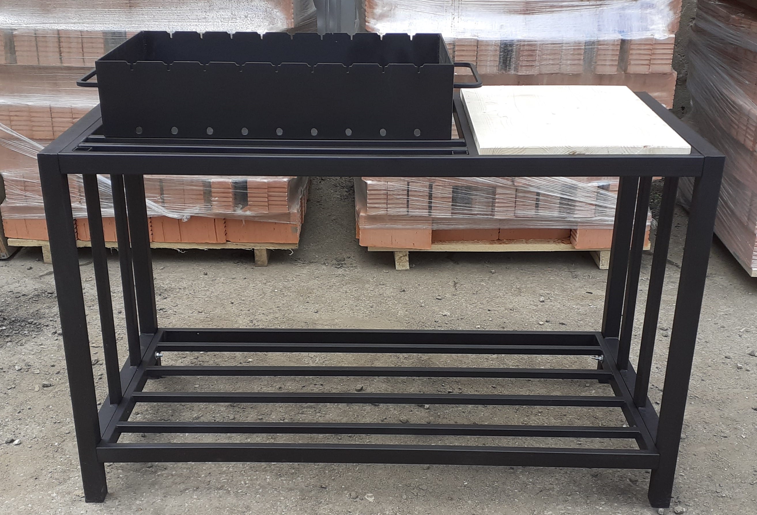 Простой разборный мангал Лофт МП-1 Пионэр