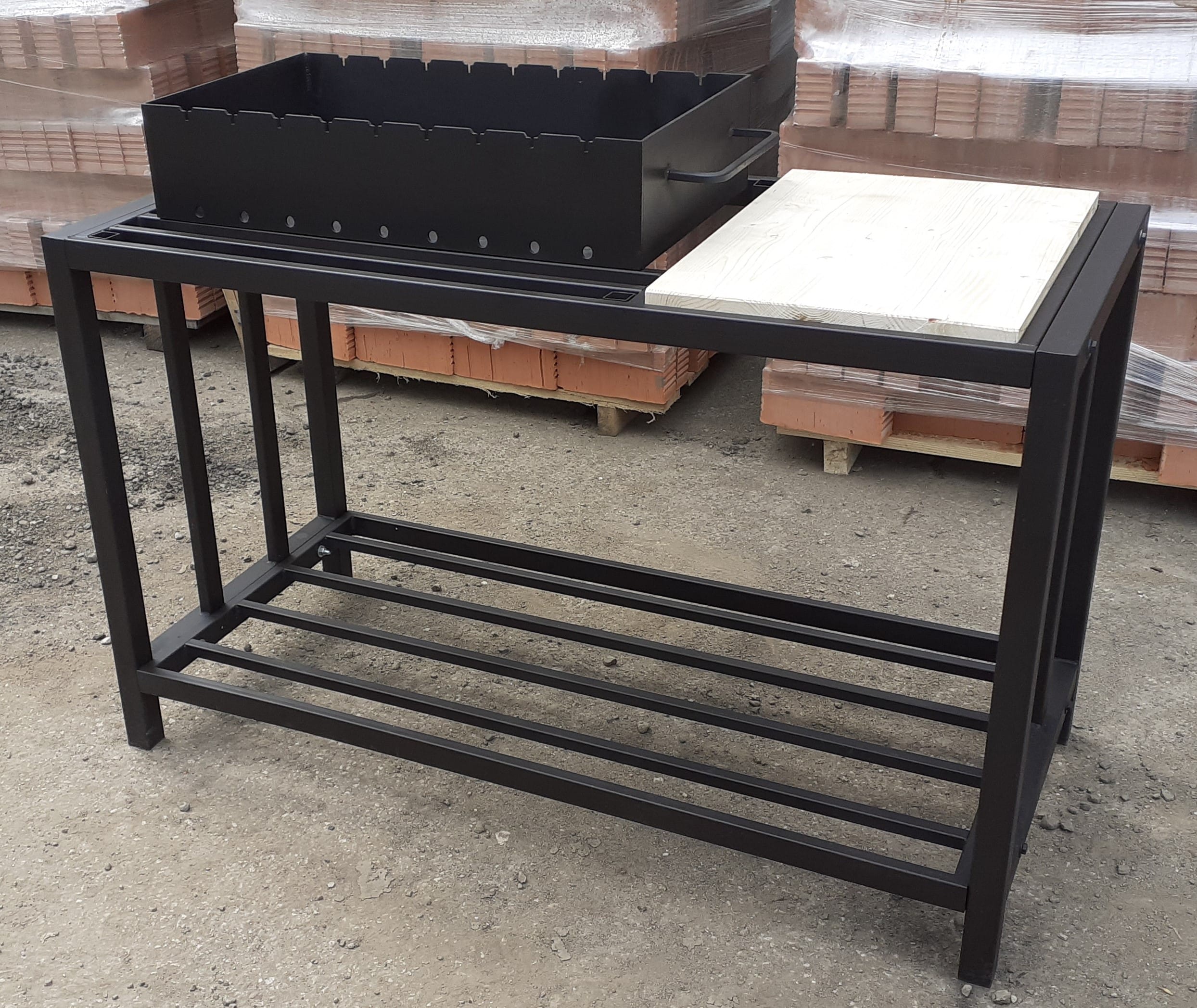 Простой разборный мангал Лофт МП-1 Пионэр