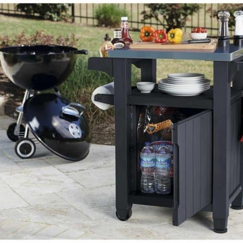 Столик для барбекю UNITY 105L, коричневый