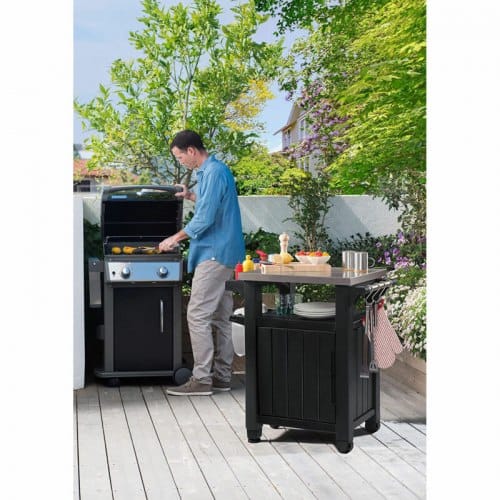 Столик для барбекю UNITY 105L, коричневый