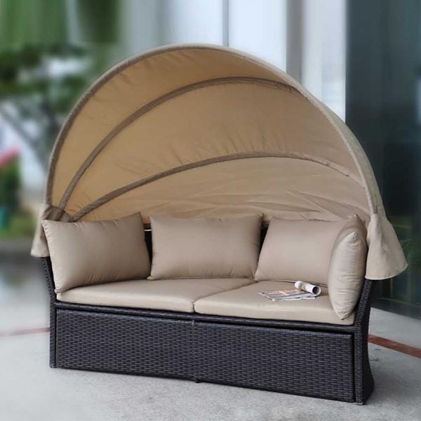 Диван-трансформер из искусственного ротанга AFM-325G