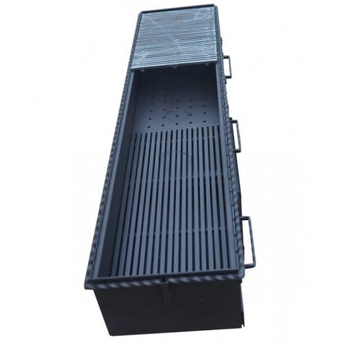 Супержаровня для мангала с зольниками 4 мм 900 х 370 х 220