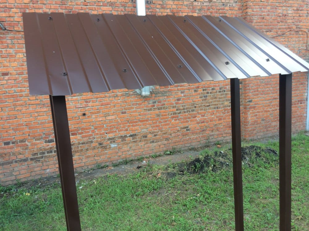 Дровник для дачи КУБ-1 (Pionehr)