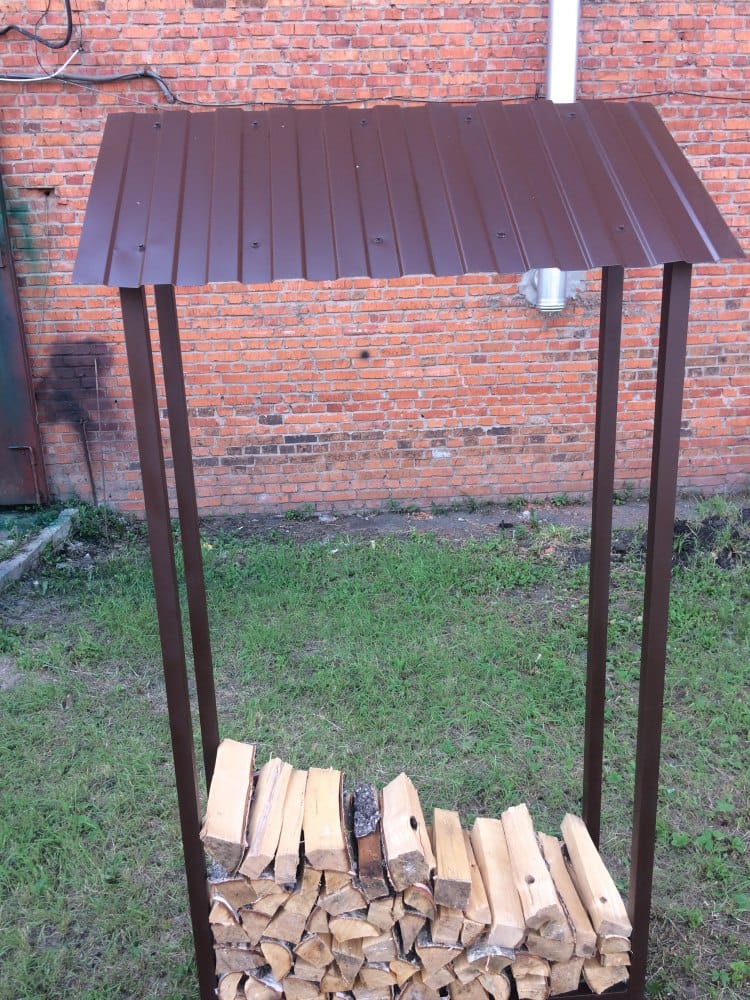 Дровник для дачи КУБ-1 (Pionehr)